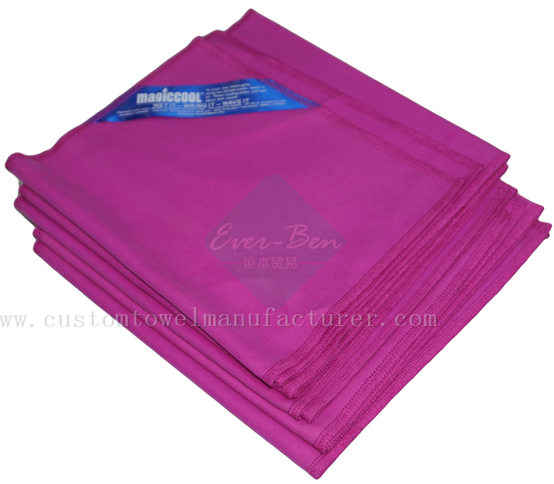 China Bulk wholesale outdoors microfiber quick dry travel towel Exporter|Bulk Custom Pink Magic cool Sport Towel Factory